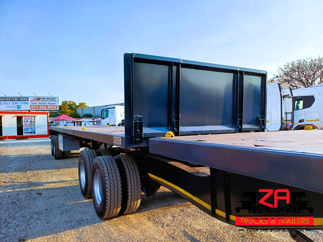 2018 HENRED FRUEHAUF SUPERLINK FLAT DECK TRAILER